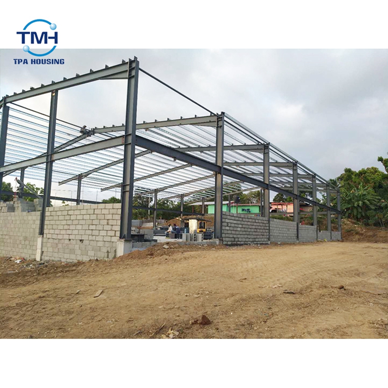 China Foshan Factory Metal Sheet Mauritius Steel Prefab House คุณภาพสูง