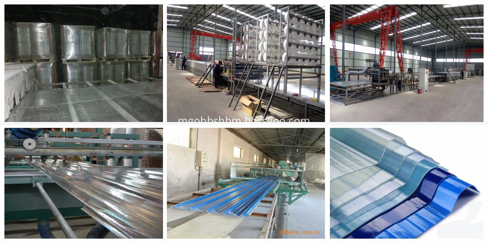 Waterproof Anti-UV Heat-Insulating FRP Roofing Sheets