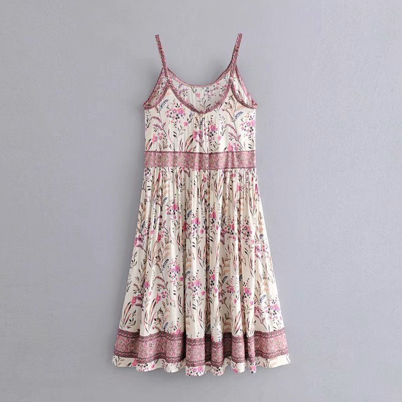 Beach Wear Women Sling Dress