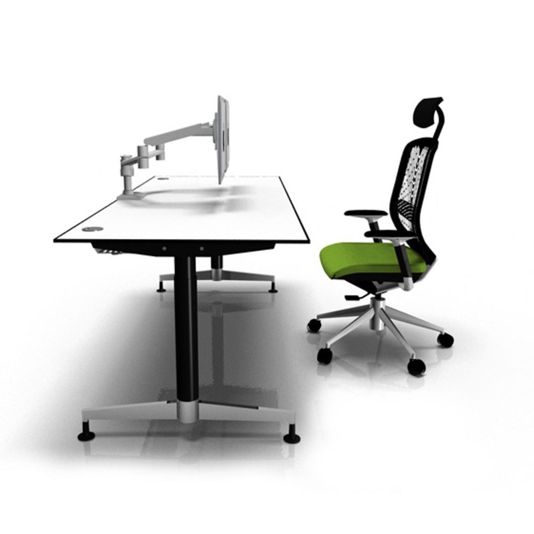 Height Adjustable Office Desk Sit and Stand Workstation