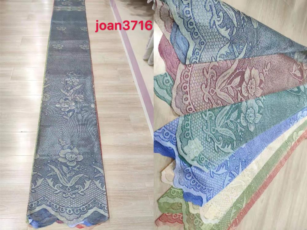 Polyester Warp Paper Printing Lace Window Curtains Fabric 1
