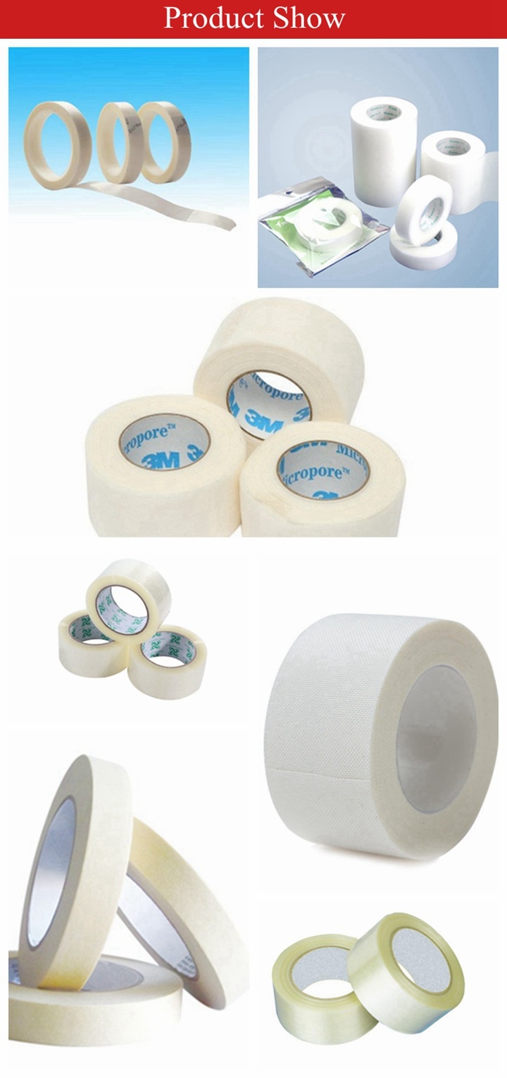Medical Adhesive Surgical Micropore Tape Non Woven Paper Tape