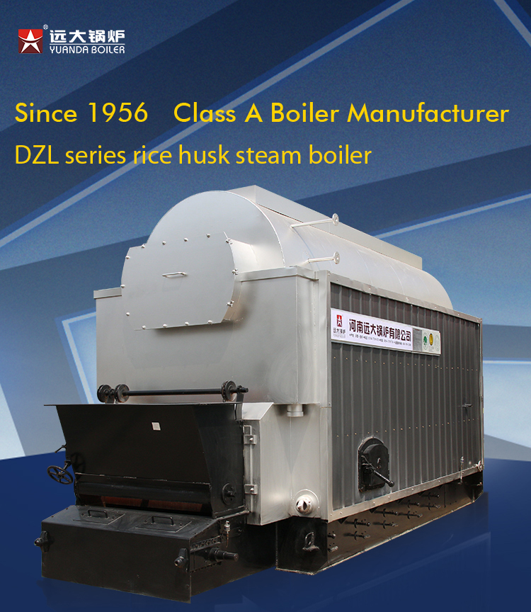 Industrial Biomass Rice Husk Fired Steam Boiler Nigeria