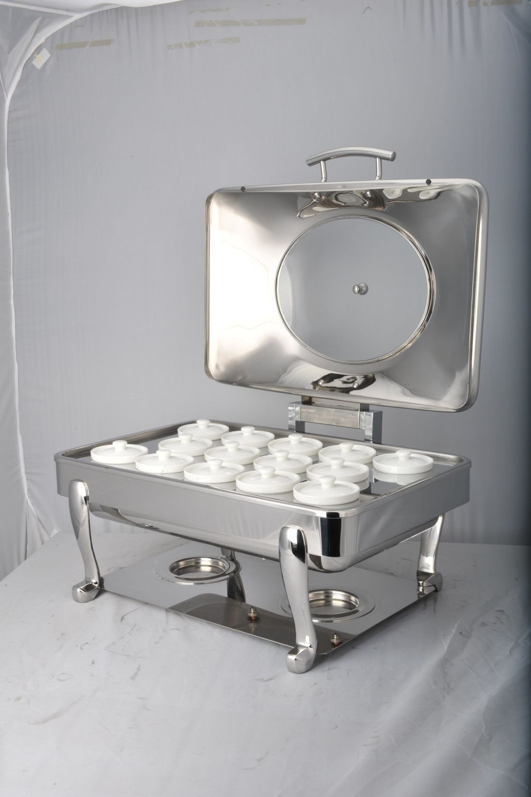Oblong Chaifng Dish Buffet Frame