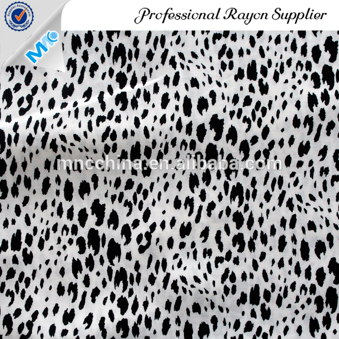tiger design on rayon print 