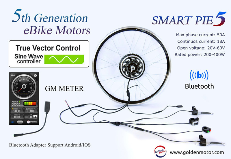 Programmable Electric Bicycle / Bike Conversion Kits / Parts