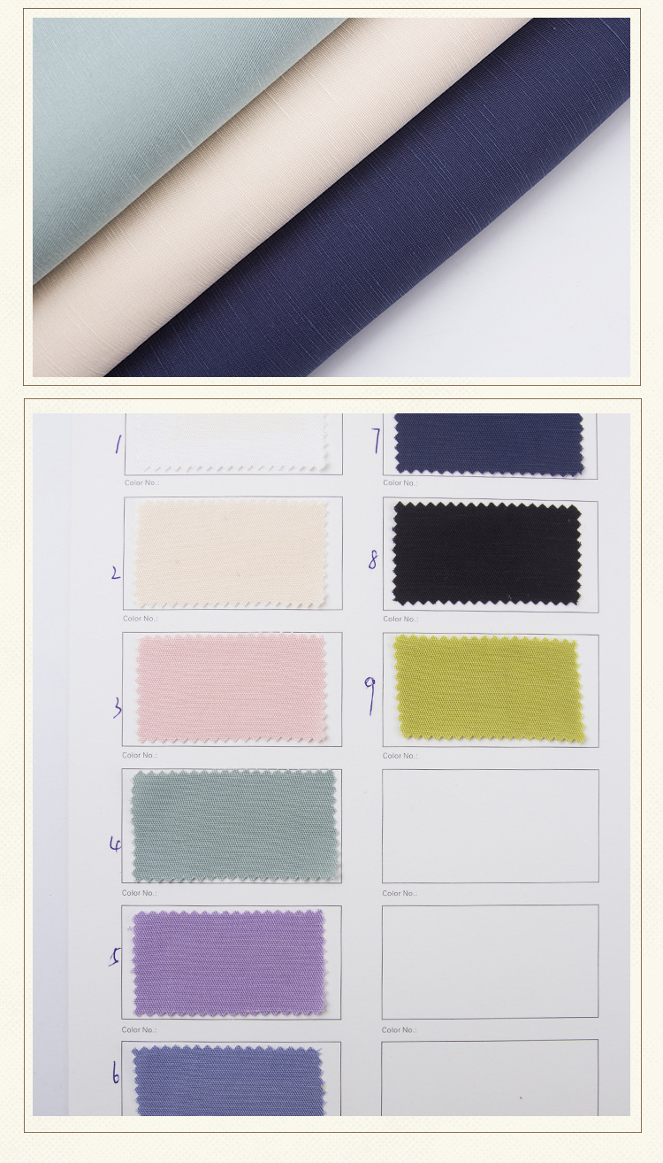 Lyocell Woven Fabric 9 colors Tencel Linen Fabric Lyocell Woven Fabric 9 colors Tencel Linen Fabric
