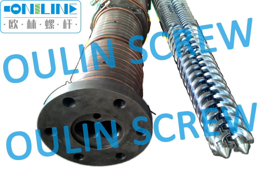 Kraussmaffei Kmd90 Twin Conical Screw and Barrel for PVC Extrusion