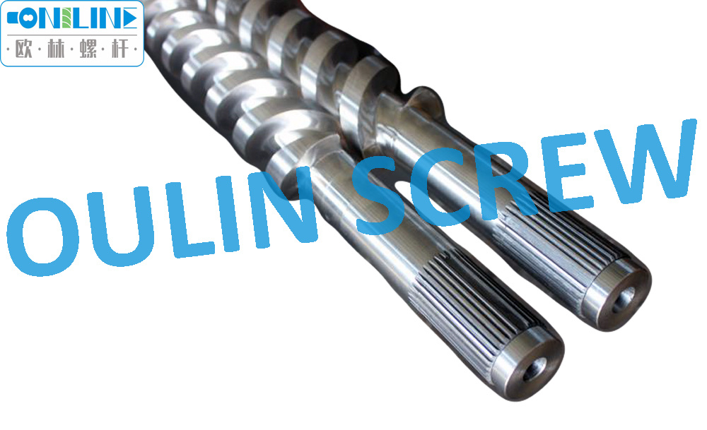 Apx 75mm Twin Parallel Screw Barrel for Extruder Machine