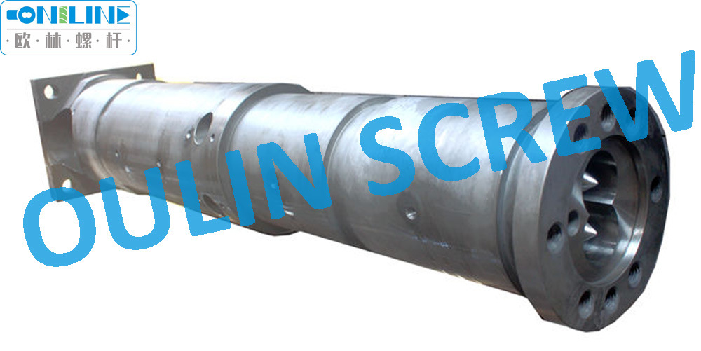 Kmd60/125 Twin Conical Screw and Barrel for PVC Pipe Extrusion