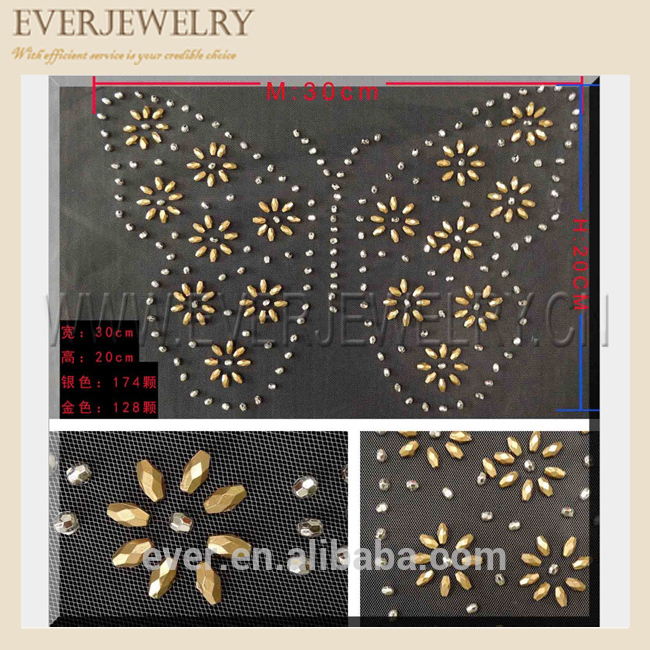 Wholesale Custom Designs Hot Fix Korean Rhinestone Transfers