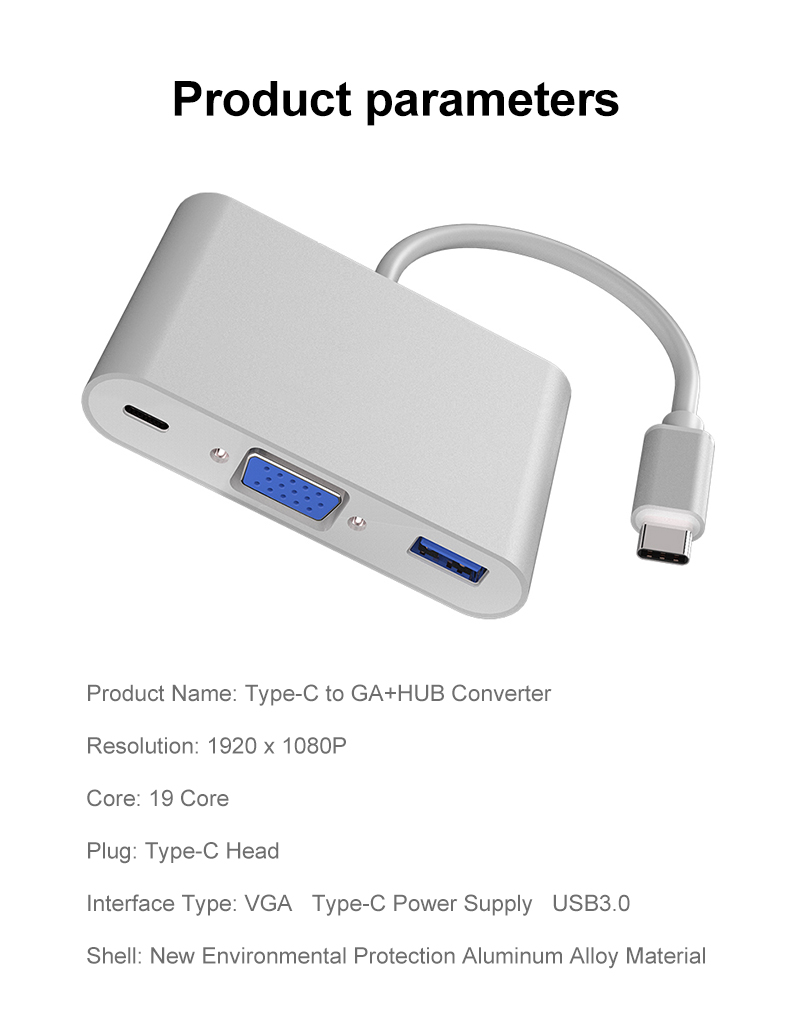 USB Hub with VGA