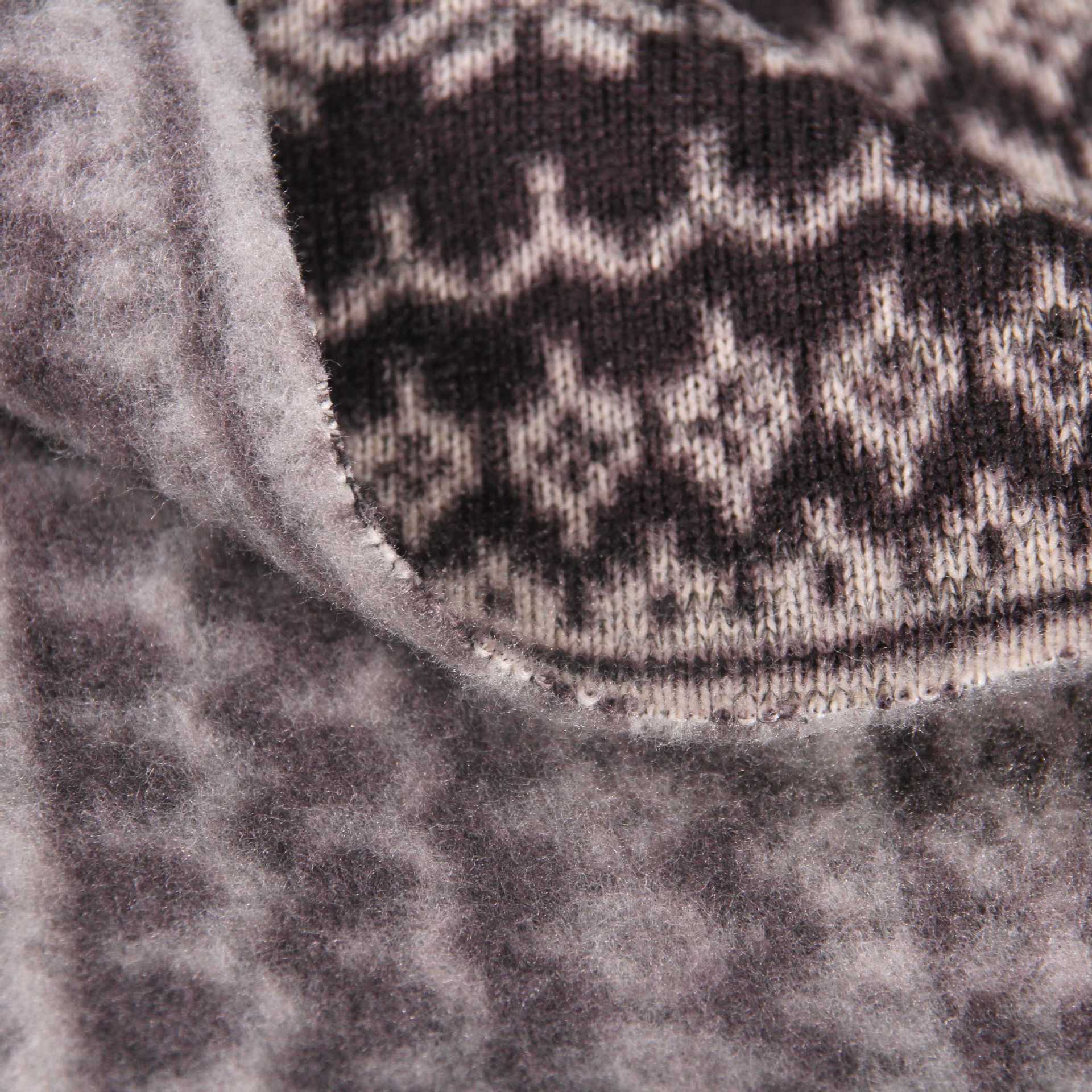 100% poliestere HACCI tessuto spazzolato stampa stile etnico 100% Polyester HACCI Brushed Fabric Ethnic Style Print