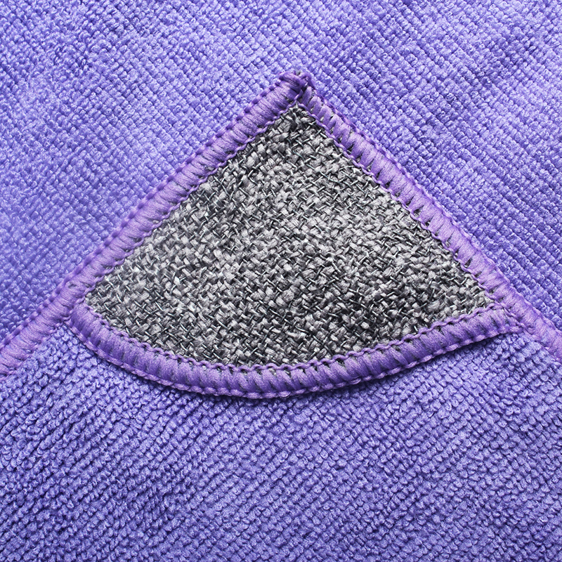 100 Polyester Microfiber 청소 직물 테리 피복 수건, 고품질 100 