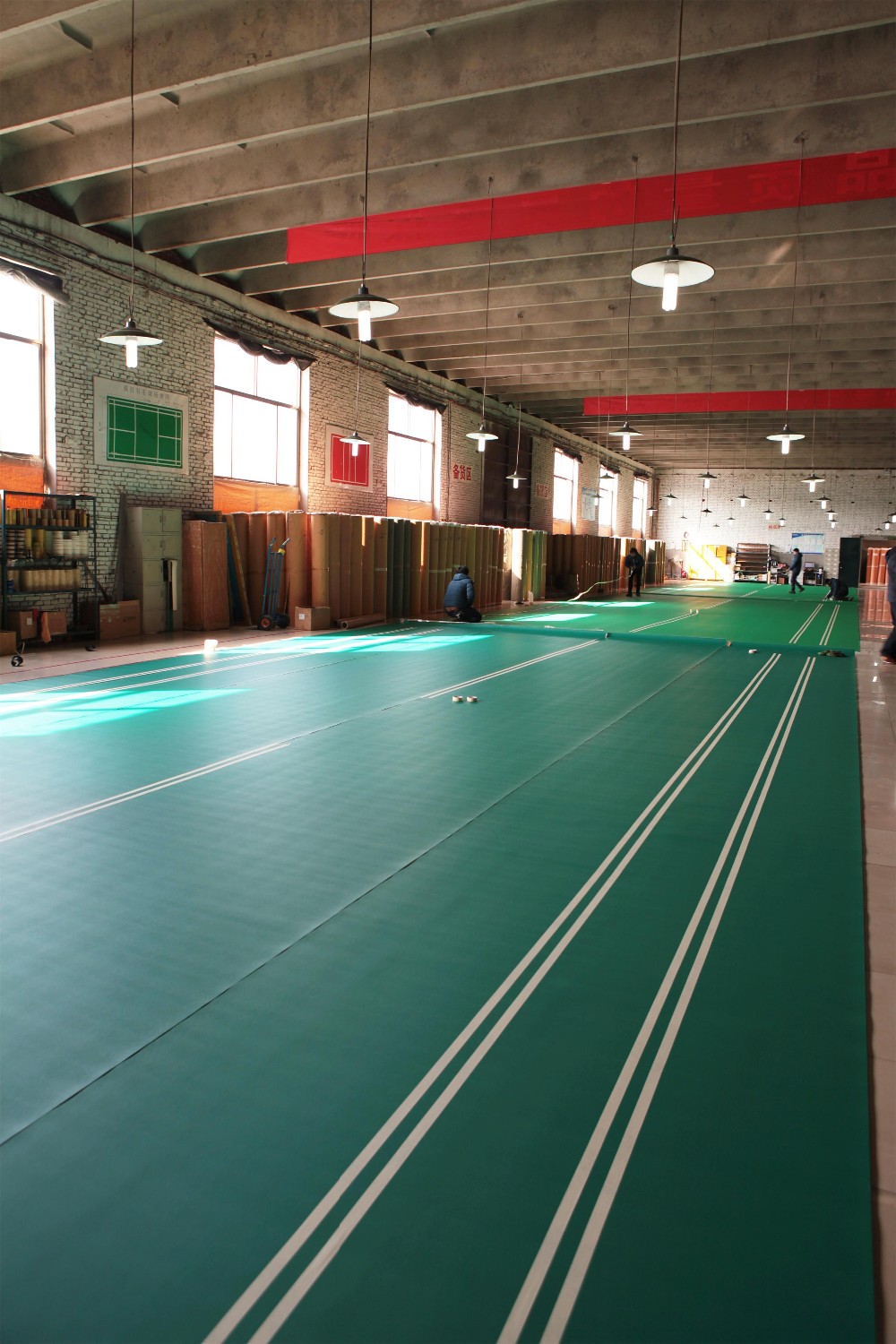 Badminton Court Floor Project