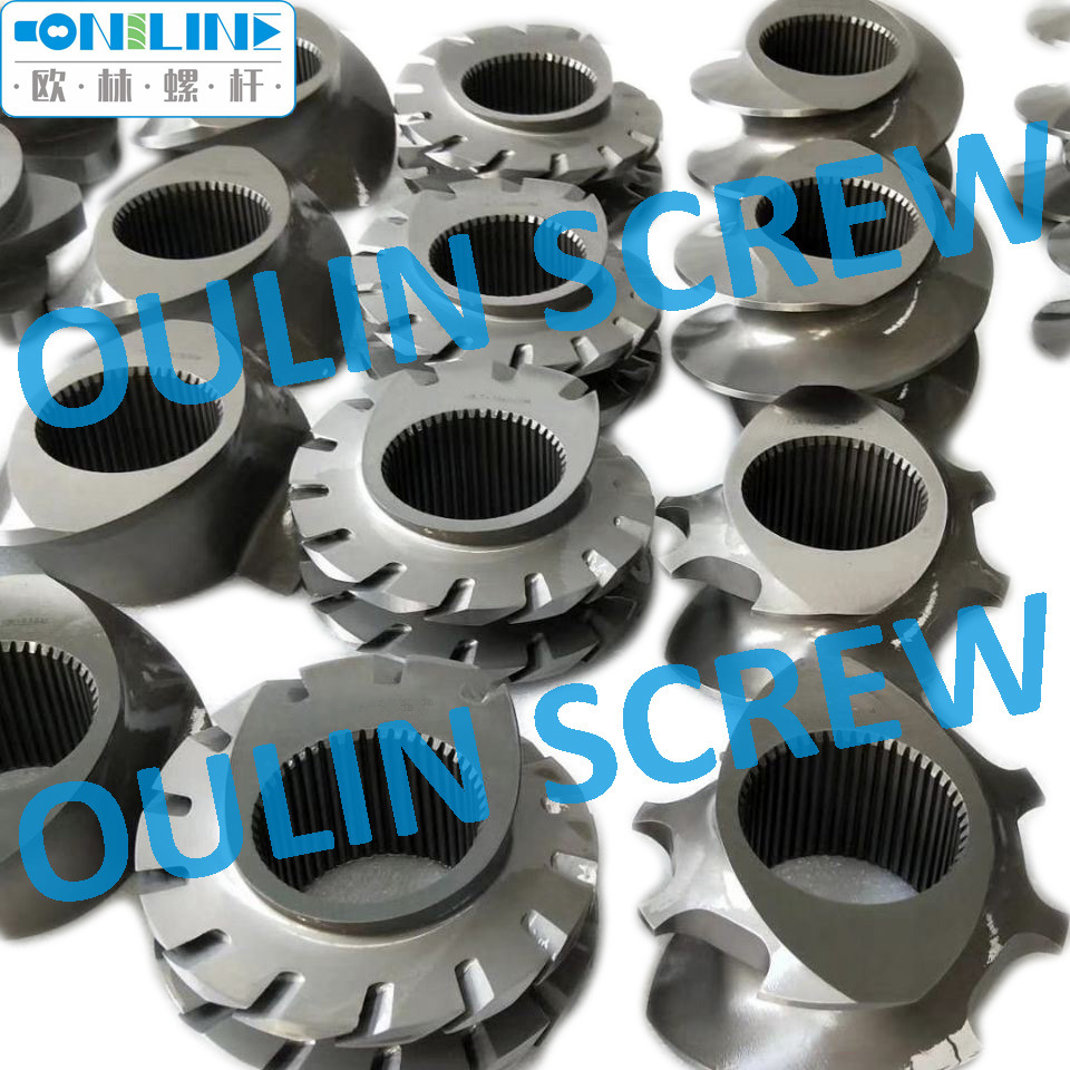 Screw Elements and Segmented Barrel for Masterbatch, PVC, HIPS, PMMA, EVA