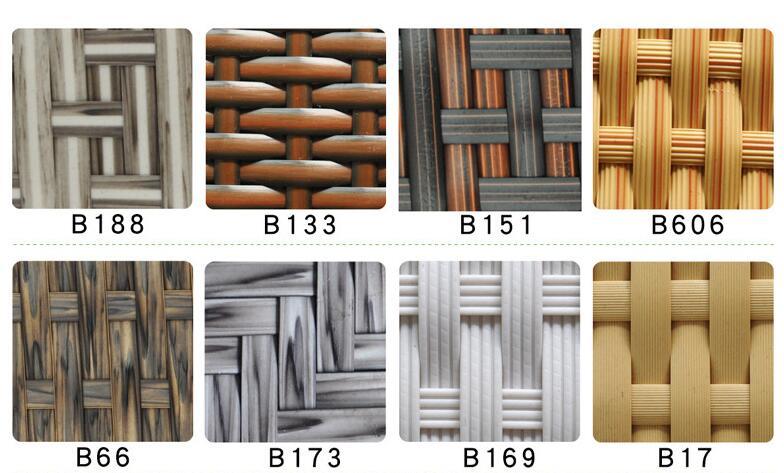 PE Outdoor Lounge Chair Beach Lounge Sofa Chair Outdoor Rattan Furniture Pation PE Rattan Lounge Chair