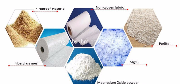 Mothproof Fireproof Sound-Insulation Magnesium Oxide Board