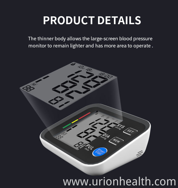 CE FDA Approval Bluetooth Blood Pressure Machine Monitor China ...