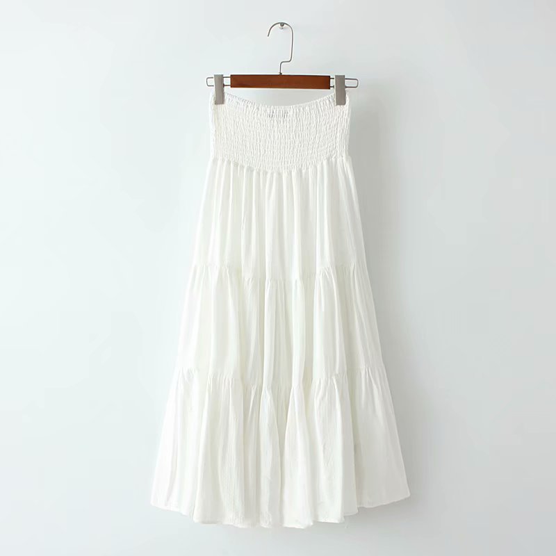 Breast-wrapped Long Dress