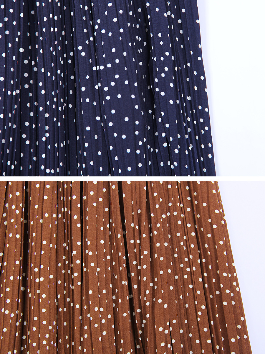 Pleated Long Skirts Women