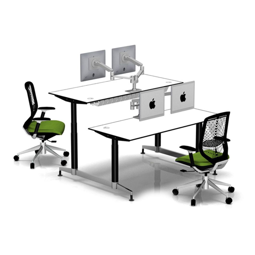 Height Adjustable Office Desk Sit and Stand Workstation