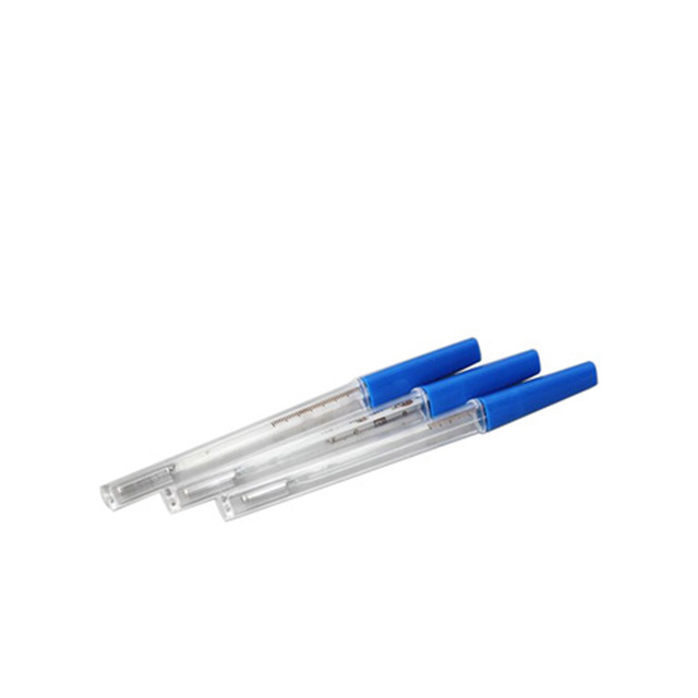 High Precision Armpit Glass Mercury Thermometer Clinical Accurately Measure Temperature
