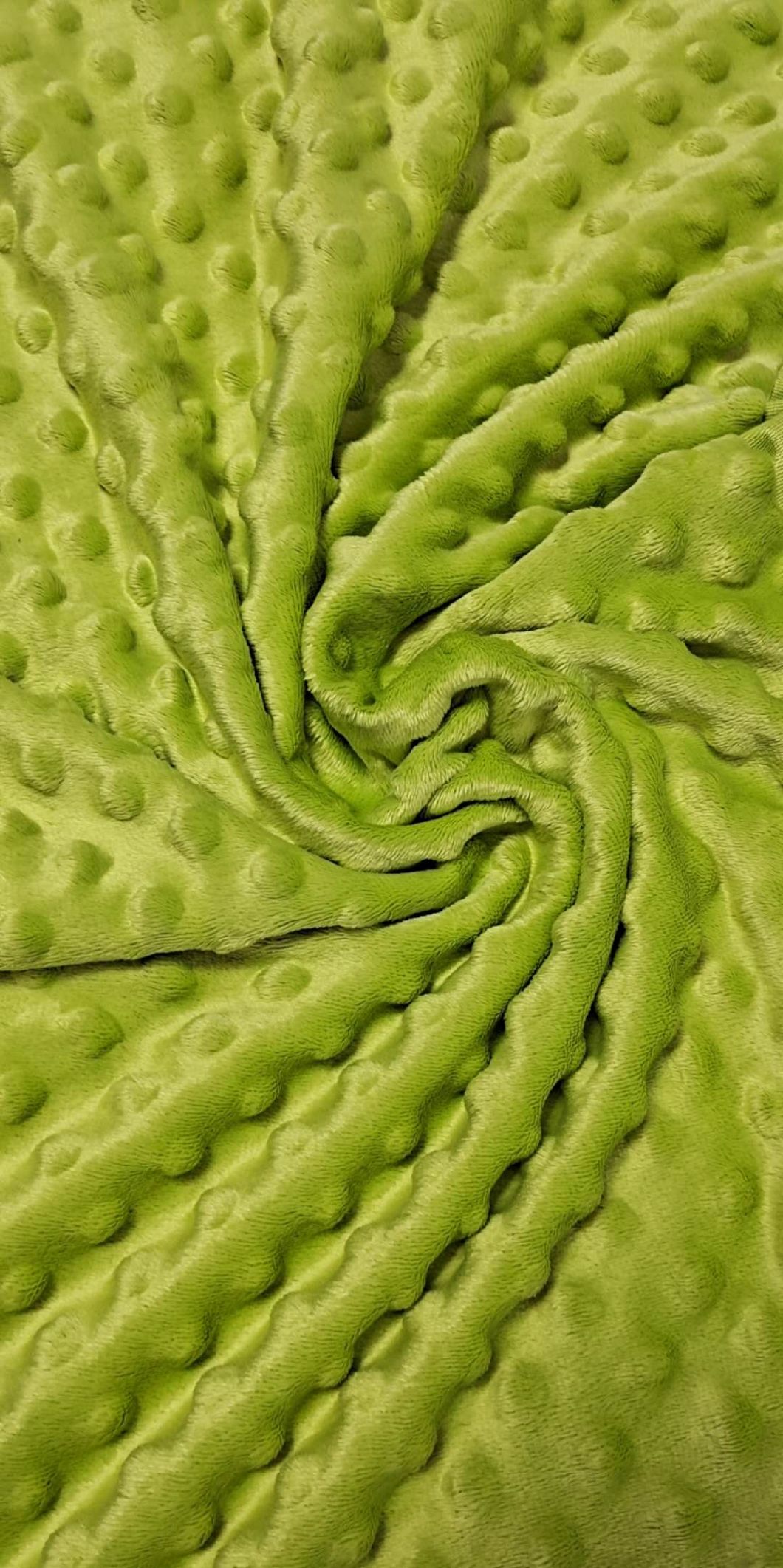 100%Polyester Angel Fleece with Embossed