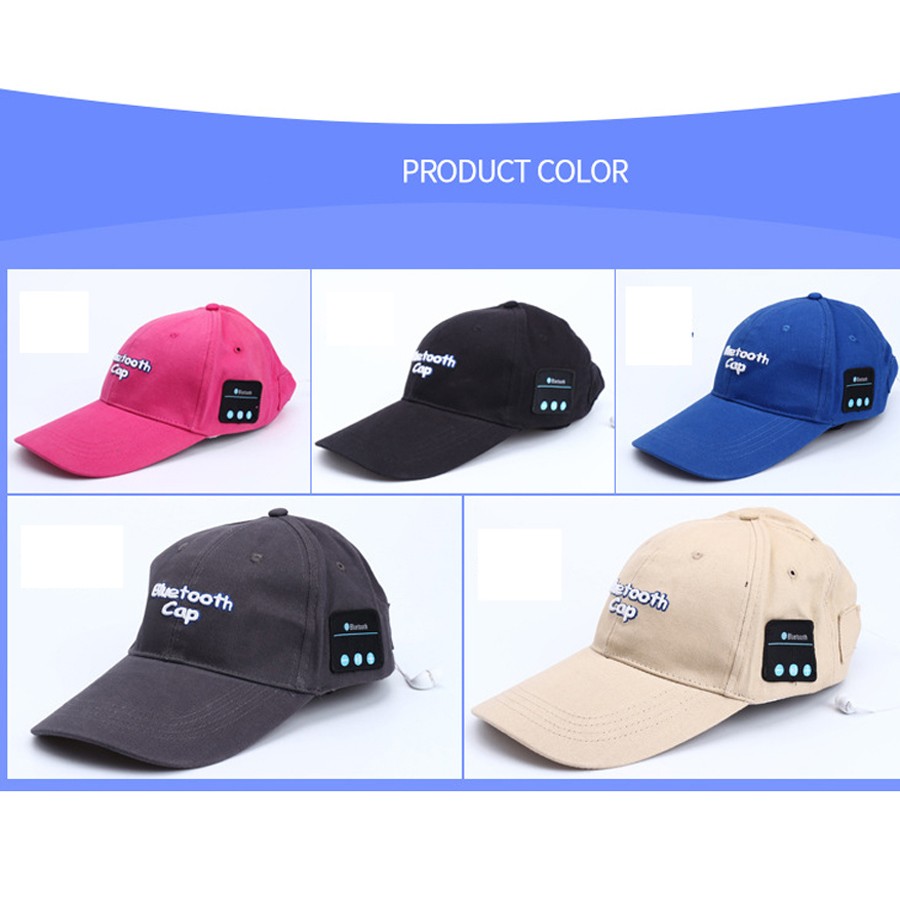 Colorful choose bluetooth cap