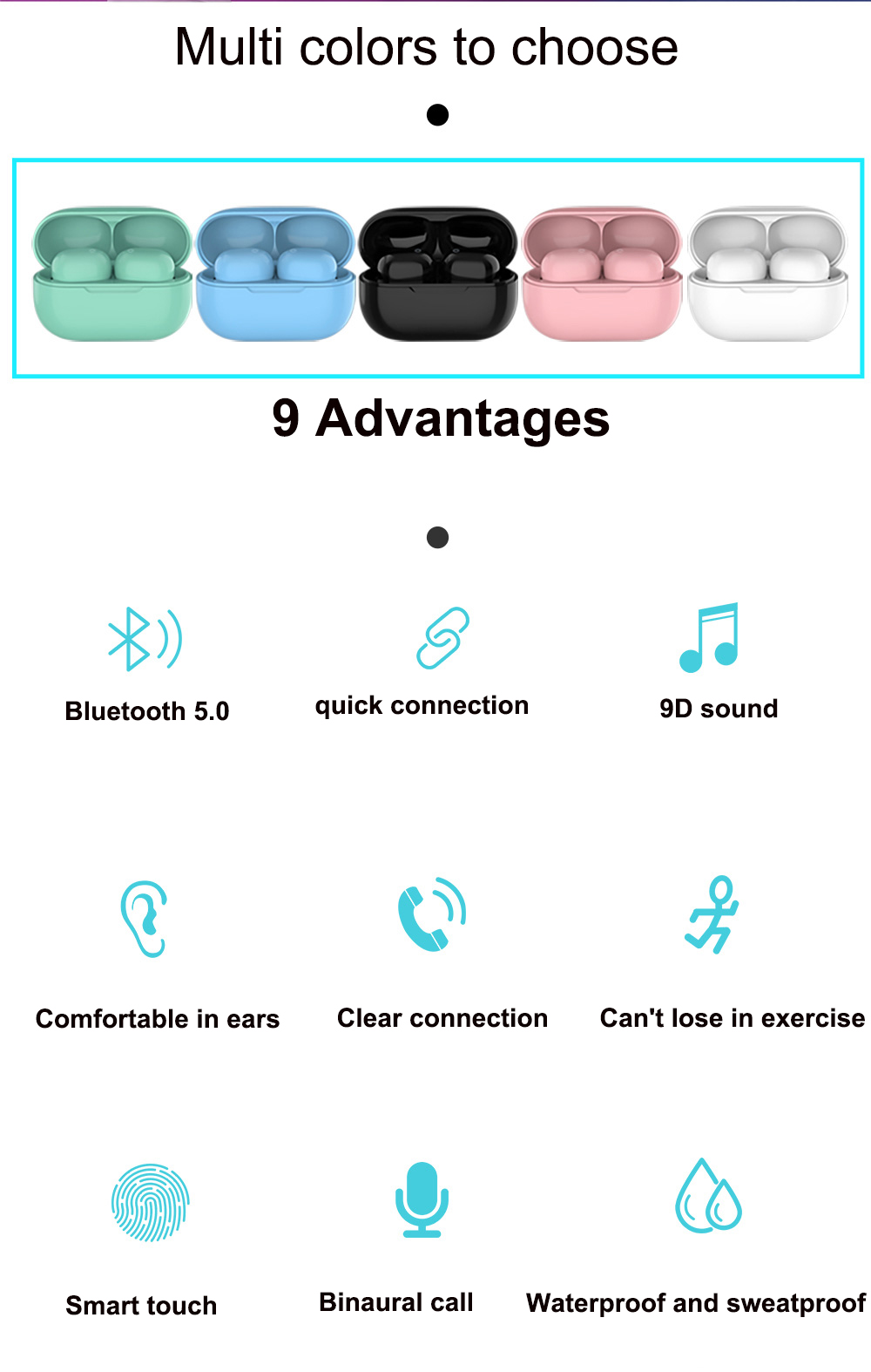 Wireless Earbuds earphone Wireless Earbuds earphone