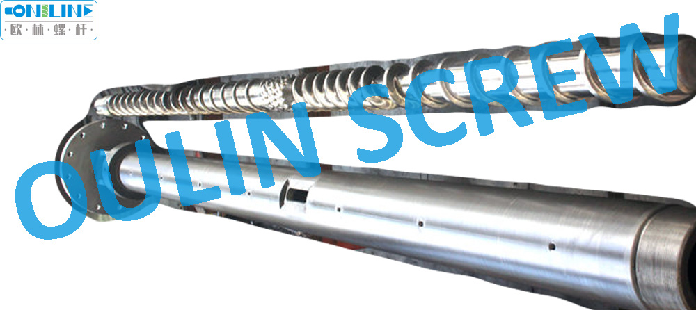 100mm Single Screw and Barrel for Film Recycling Pellets