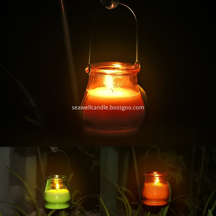 Glass Citronella Candle