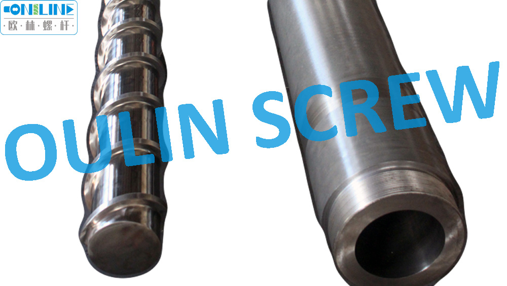 115mm Exhaust Type Screw and Cylinder for Granulation Extrusion