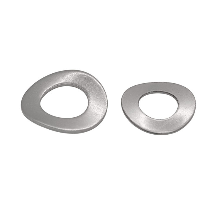 Stainless saddle- shaped spring washers