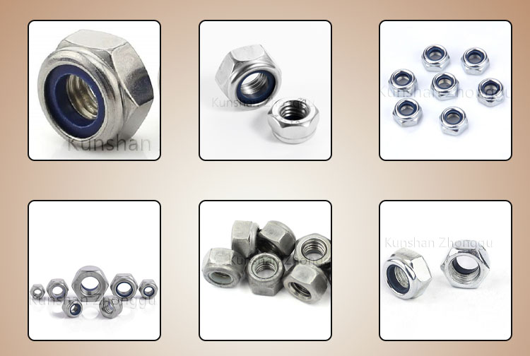 Carbon steel nylon nuts