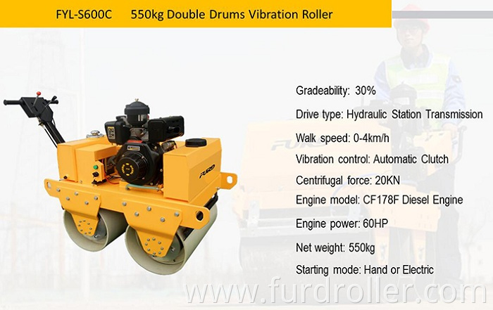 New Arrival Hand Small Road Roller Machine Wholesale New Arrival Hand Small  Road Roller Machine FYL-S600C China Manufacturers Suppliers Factory Exporter