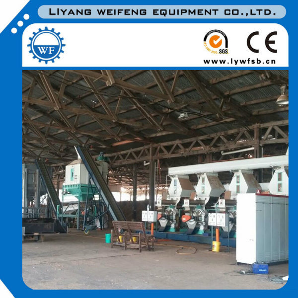 1-5t/H Output Ring Die Wood Pellet Machine Ring Die Wood Pellet Mill