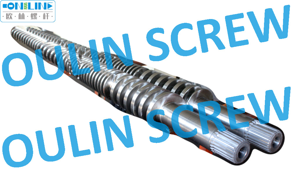 Cincinnati Titan68/147 Twin Conical Screw and Barrel for PVC Extrusion