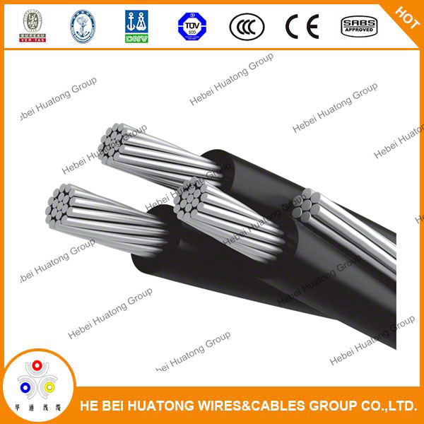 Service Electric Cable,XLPE Insulated Aerial Bundled Cable,Aluminum Overhead ABC Cable,Service Drop Electric Cable, Service Drop Cable with Messenger, Ud Cable