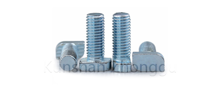 Carbon steel T-head bolts