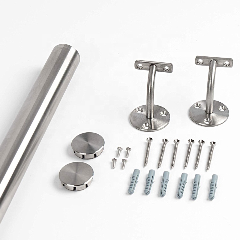 304ss Removable Wall Mounted Stainless Steel Stair Handrail