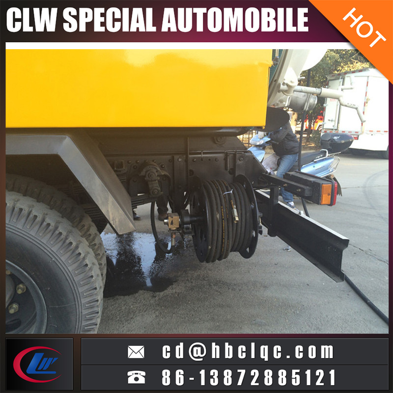 Dongfeng 12mt Sewer Suction Tank Truck Draining Sewage Tanker