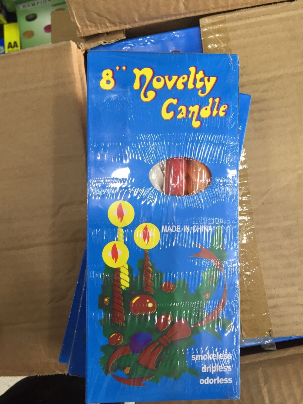 8 Novelty Candles 