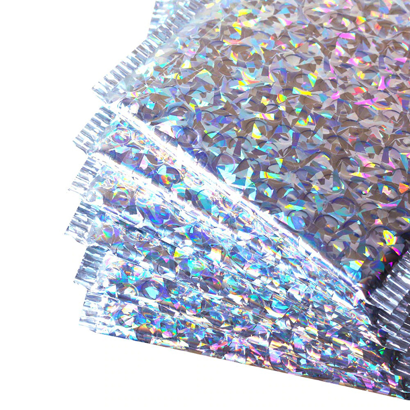 Colored Hologram Padded Bubble Envelope