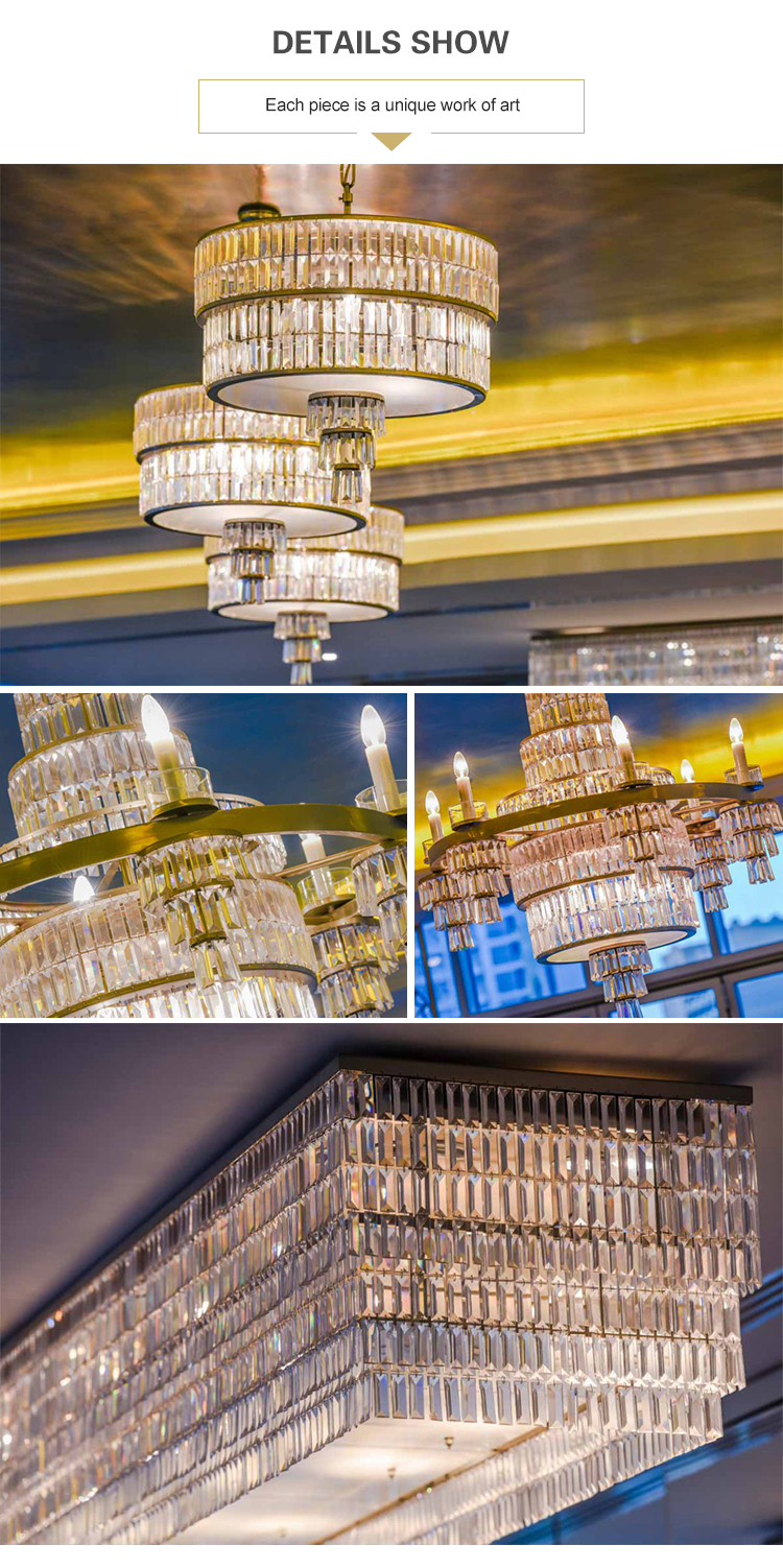 aluminium chandelier