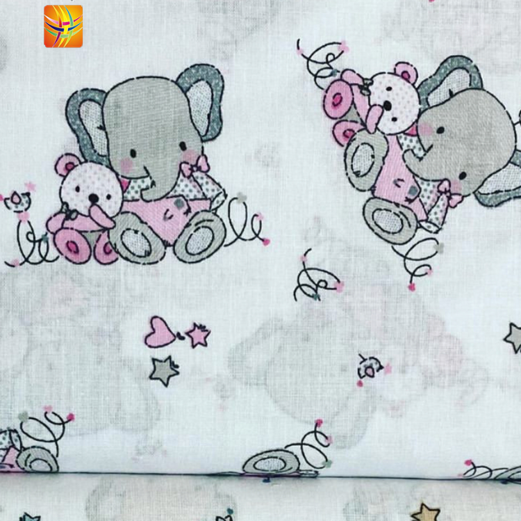 Digital Print Soft Cotton Fabric 