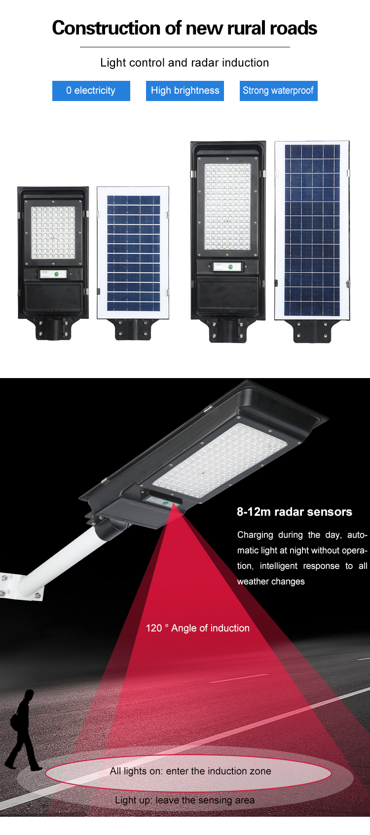 led street road light