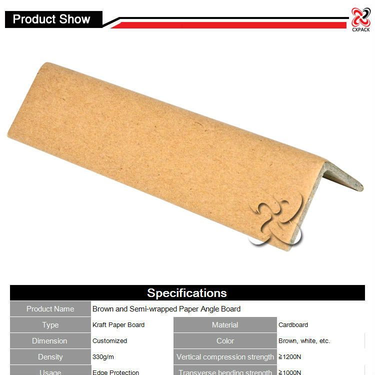 Pallet protector Paper edge board 