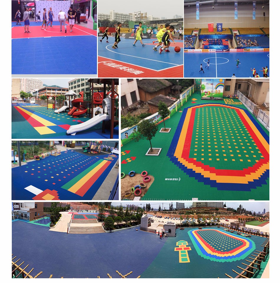 Basketball Court Modular Tile