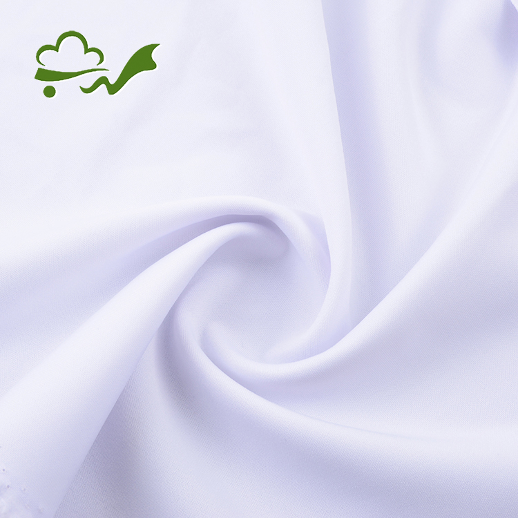 Bleach White Scuba Fabric